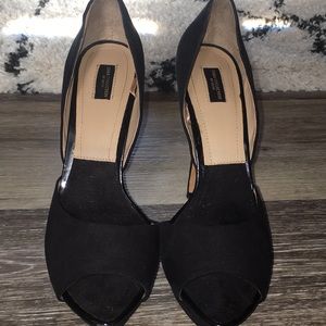 Zara women’s black heels